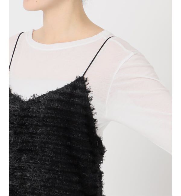 Spick and Span「フリンジジャガードキャミワンピース」|ワンピース|