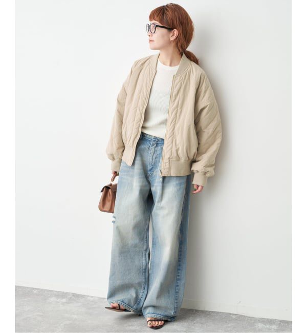 Spick and Span「《予約》リバーシブルキルティングブルゾン」|その他|