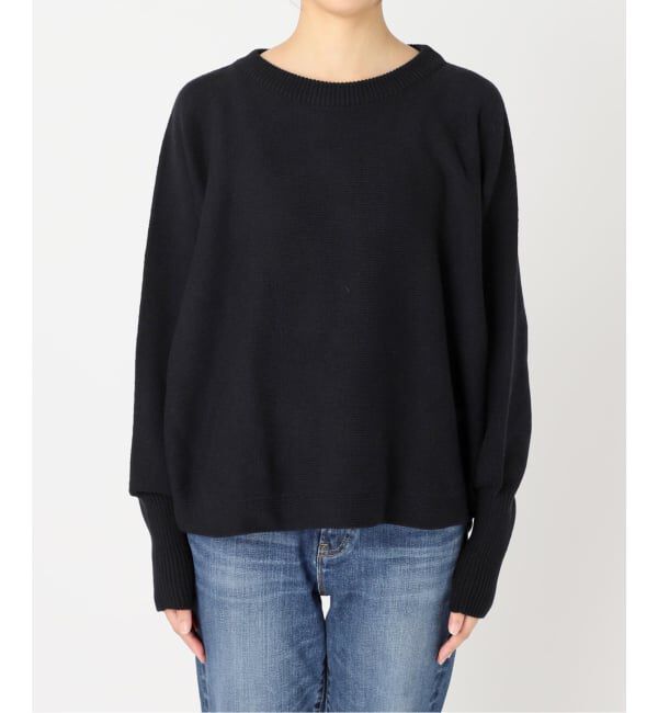 Spick and Span「《WEB限定 / 追加2予約》バルキーヤーンドルマンロングリブニット」|ニット・セーター|