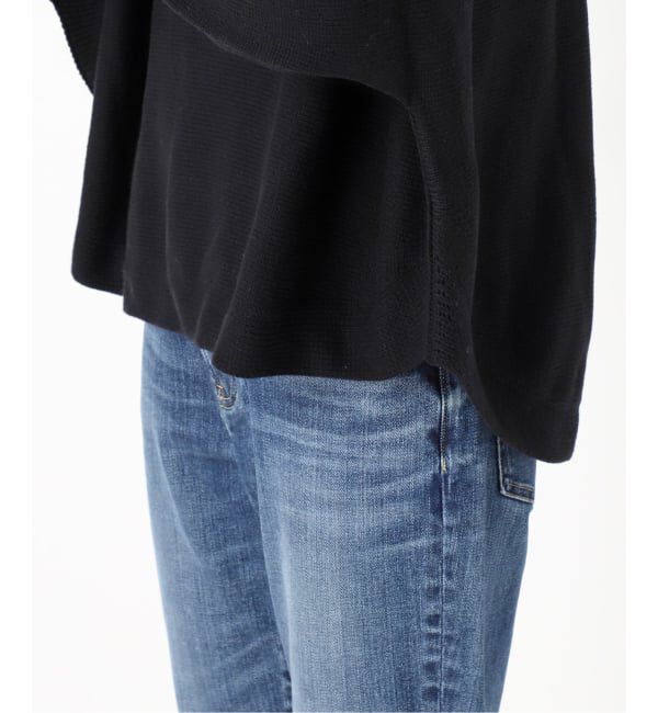 Spick and Span「《WEB限定 / 追加2予約》バルキーヤーンドルマンロングリブニット」|ニット・セーター|