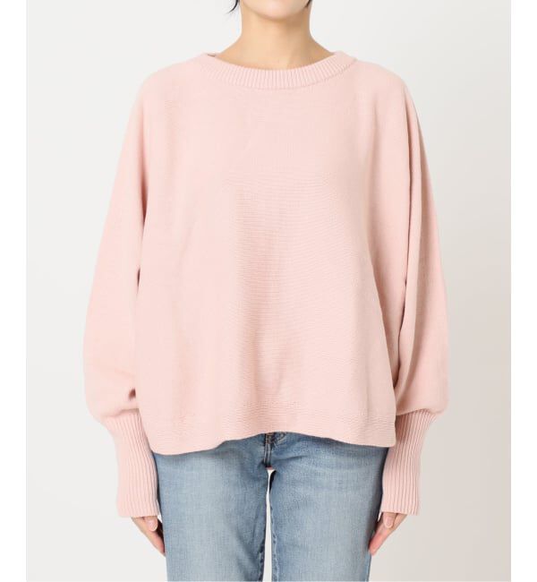 Spick and Span「《WEB限定 / 追加2予約》バルキーヤーンドルマンロングリブニット」|ニット・セーター|