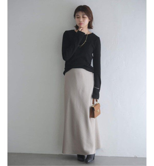  「ウールテレコクルーネックカットソー」|Tシャツ・カットソー|