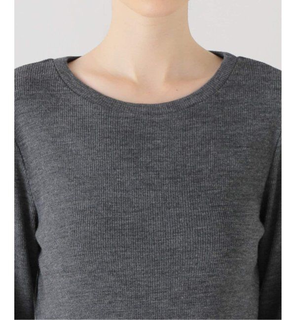  「ウールテレコクルーネックカットソー」|Tシャツ・カットソー|