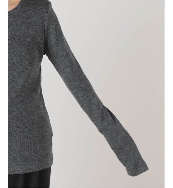  「ウールテレコクルーネックカットソー」|Tシャツ・カットソー|