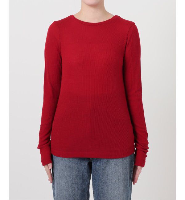  「ウールテレコクルーネックカットソー」|Tシャツ・カットソー|