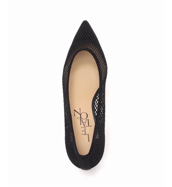  「《追加2》4.5cmポインテッドネットパンプス」|パンプス|