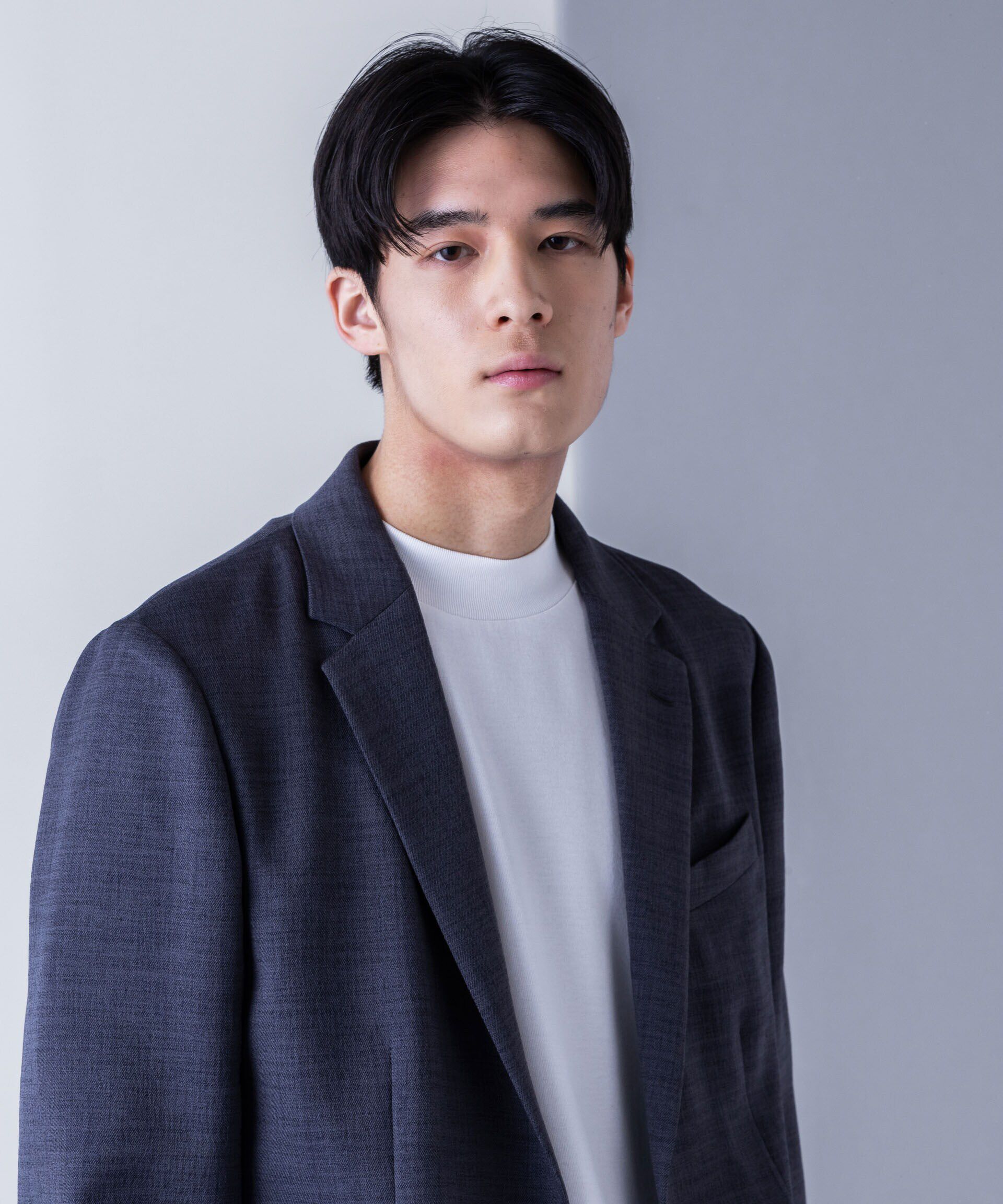 nano･universe「「FORMAL JERSEY」モックネックカットソー半袖」|Tシャツ・カットソー|