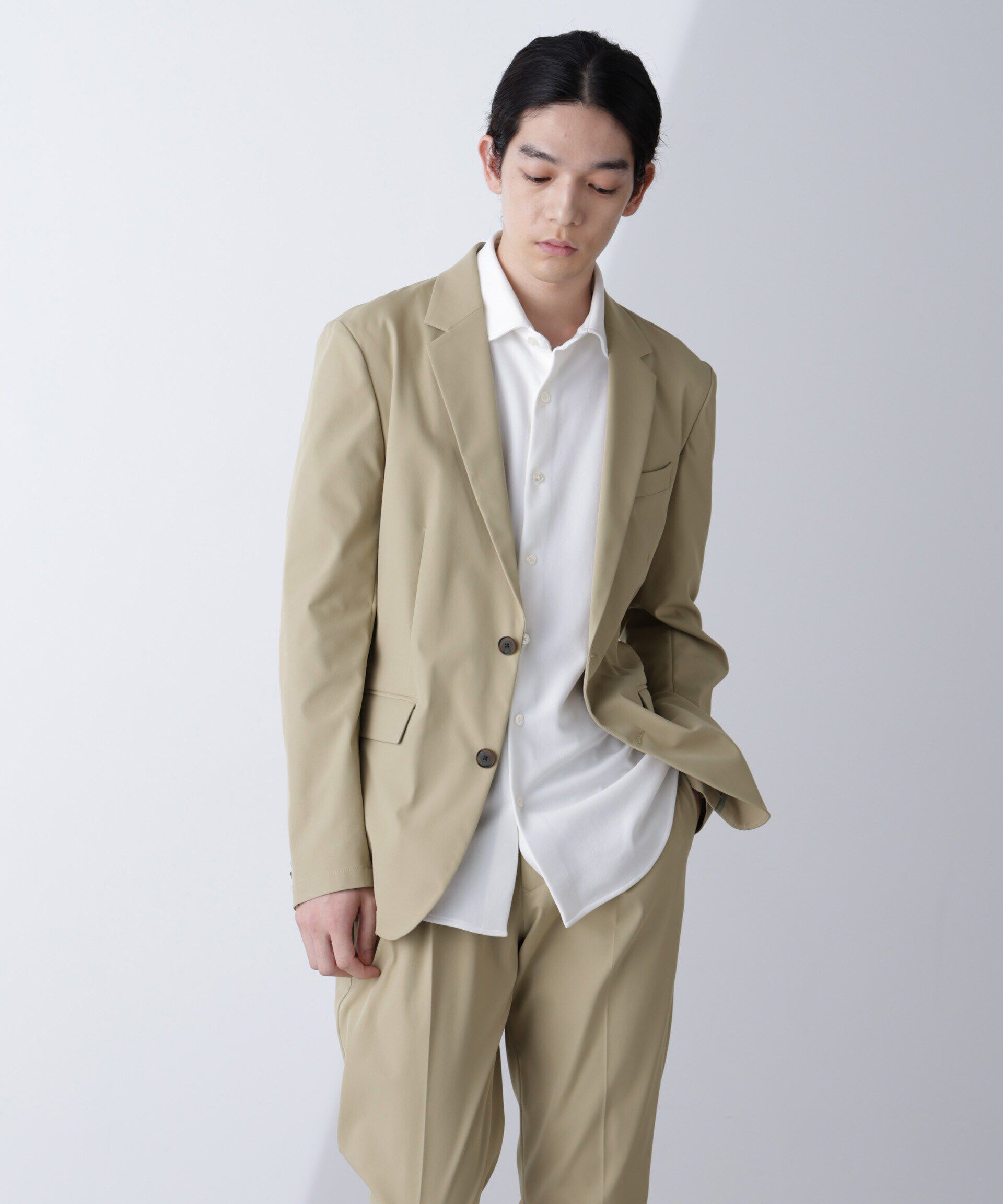 nano･universe「｢Damerino｣RE;NAPES(R) ツイルストレッチセットアップ 24AW」|スーツ|