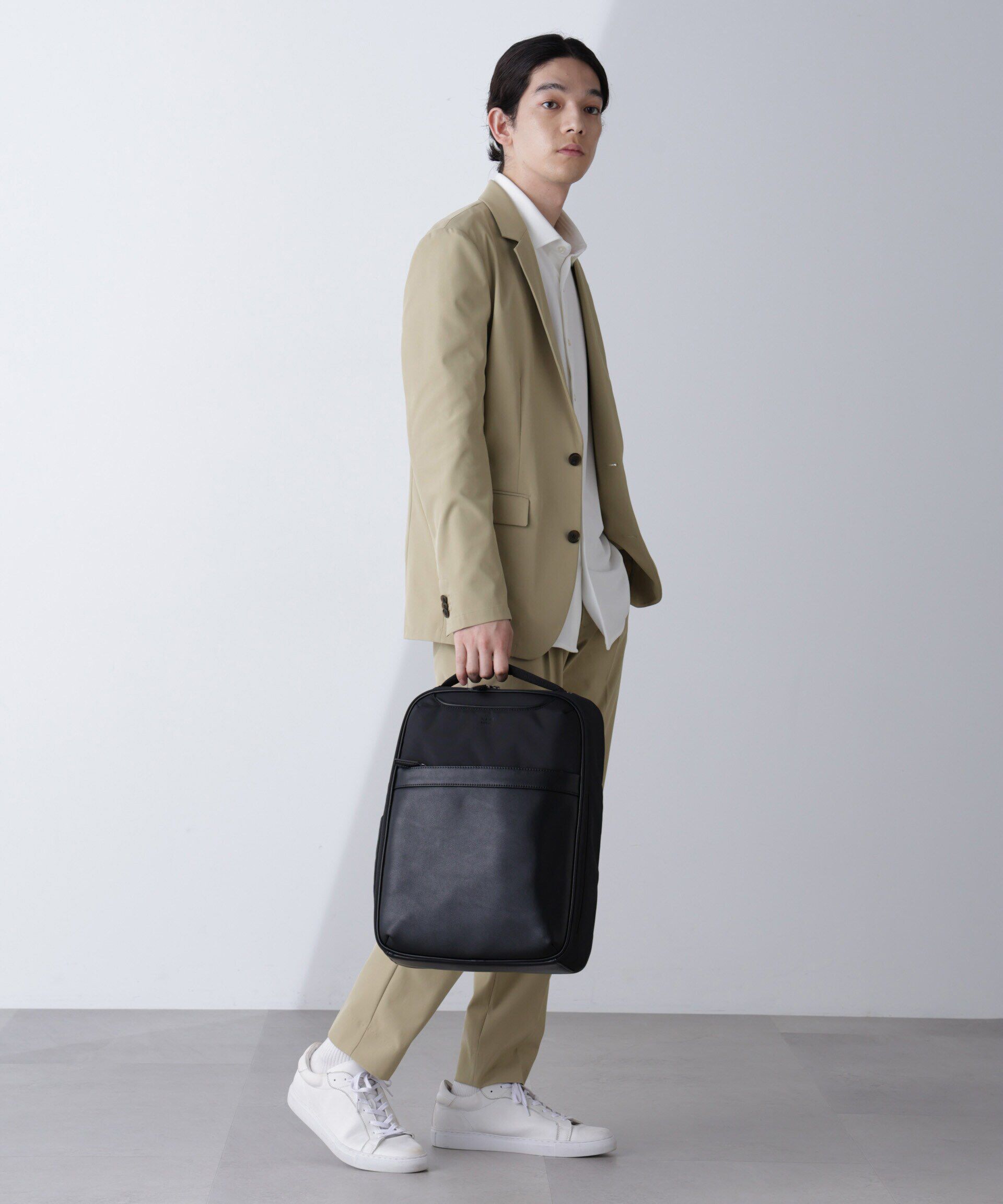 nano･universe「｢Damerino｣RE;NAPES(R) ツイルストレッチセットアップ 24AW」|スーツ|