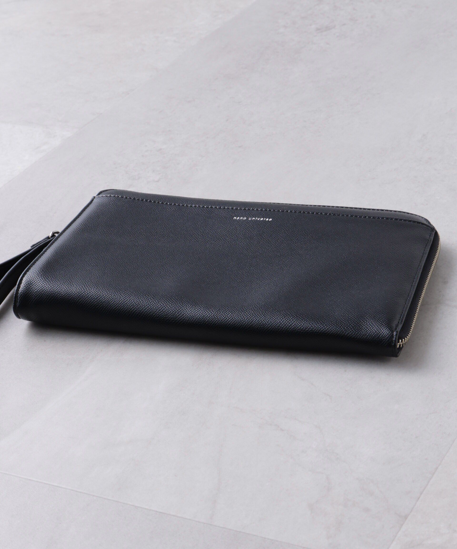 nano･universe「フェイクレザークラッチバッグ」|ショルダー・メッセンジャー|