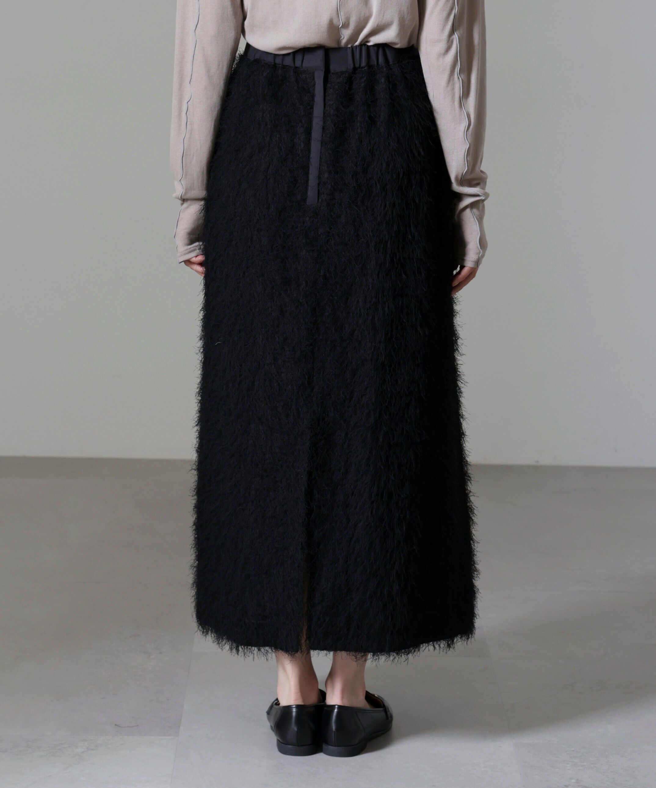 nano･universe「フリンジジャガードIラインスカート(セットアップ可)」|スカート|