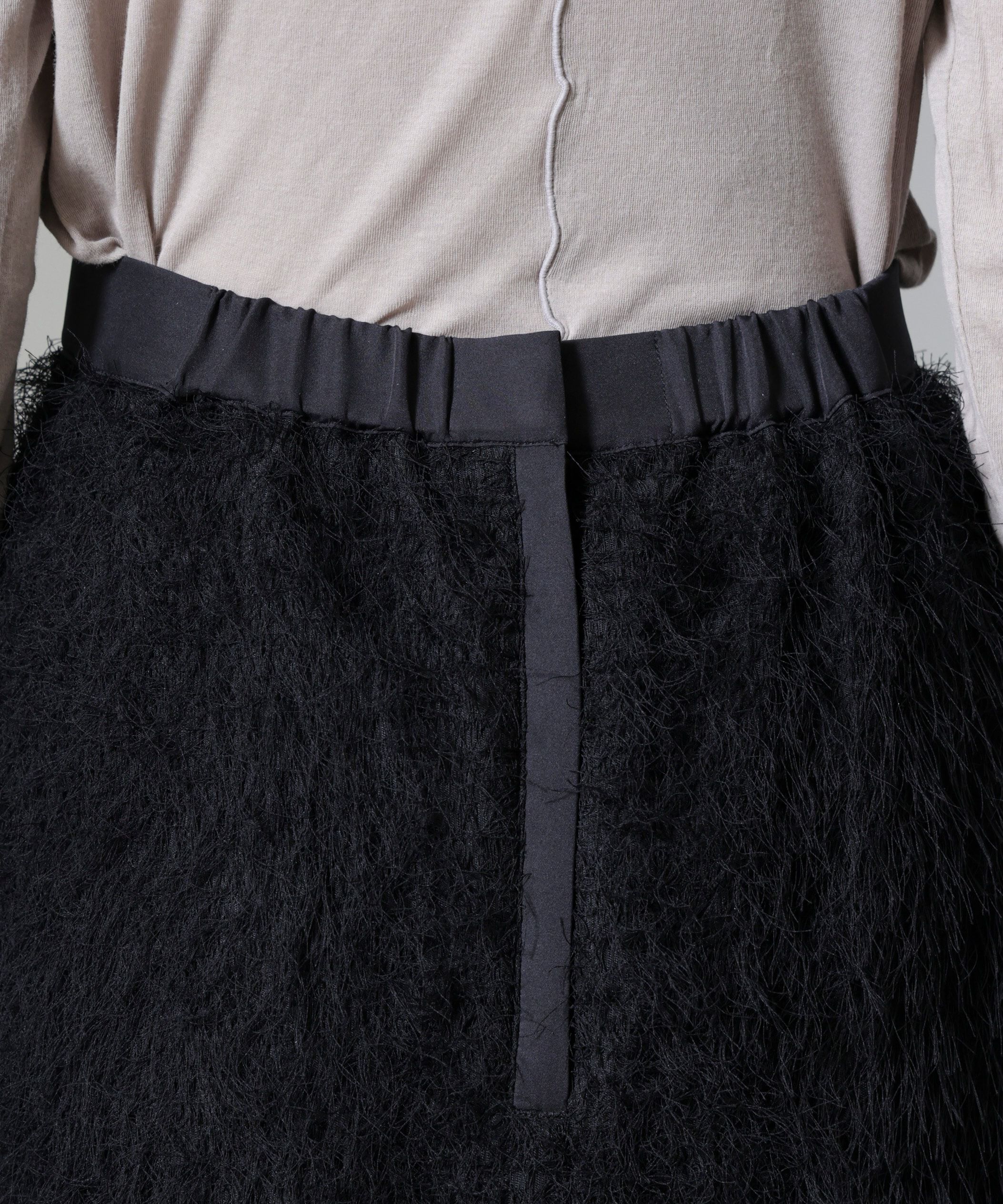 nano･universe「フリンジジャガードIラインスカート(セットアップ可)」|スカート|