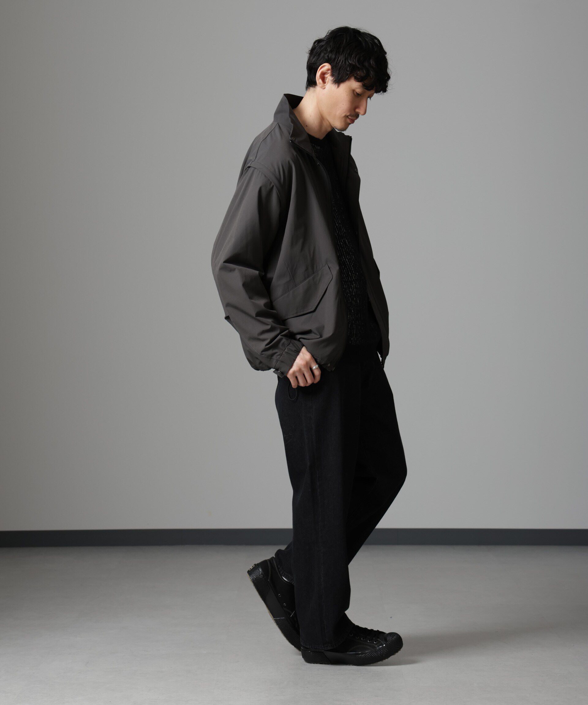 nano･universe「2WAYミリタリーブルゾン」|ブルゾン・スタジャン|