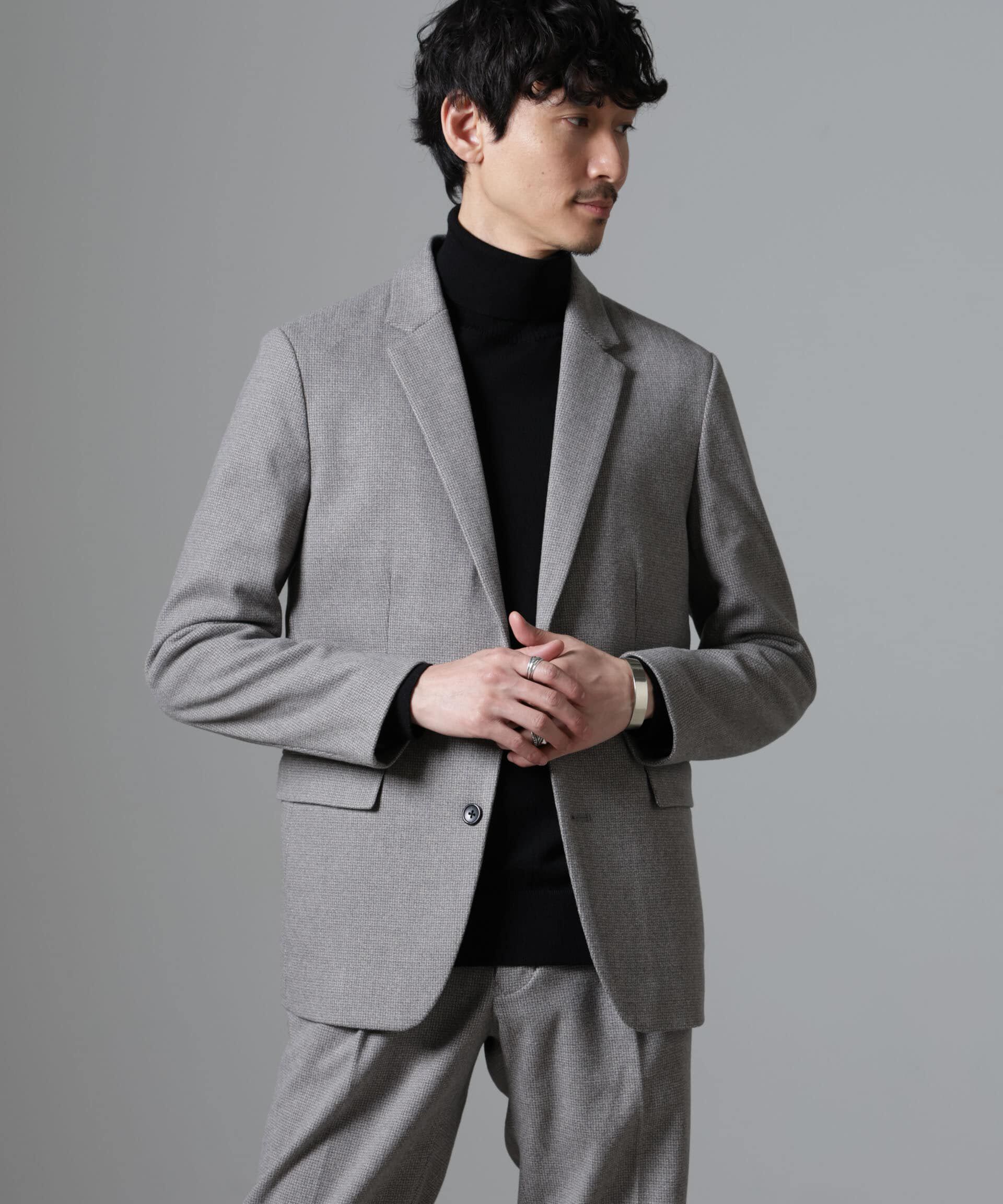 nano･universe「ウォームジャケット(セットアップ可)」|テーラードジャケット|