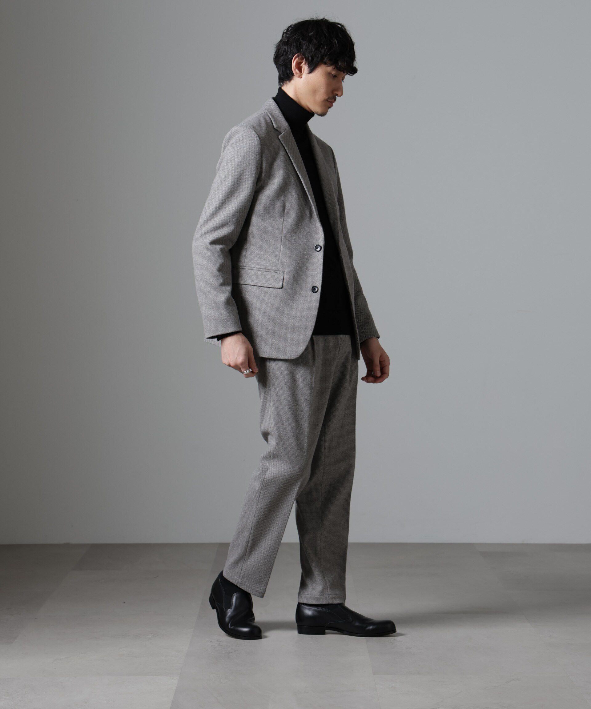 nano･universe「ウォームジャケット(セットアップ可)」|テーラードジャケット|