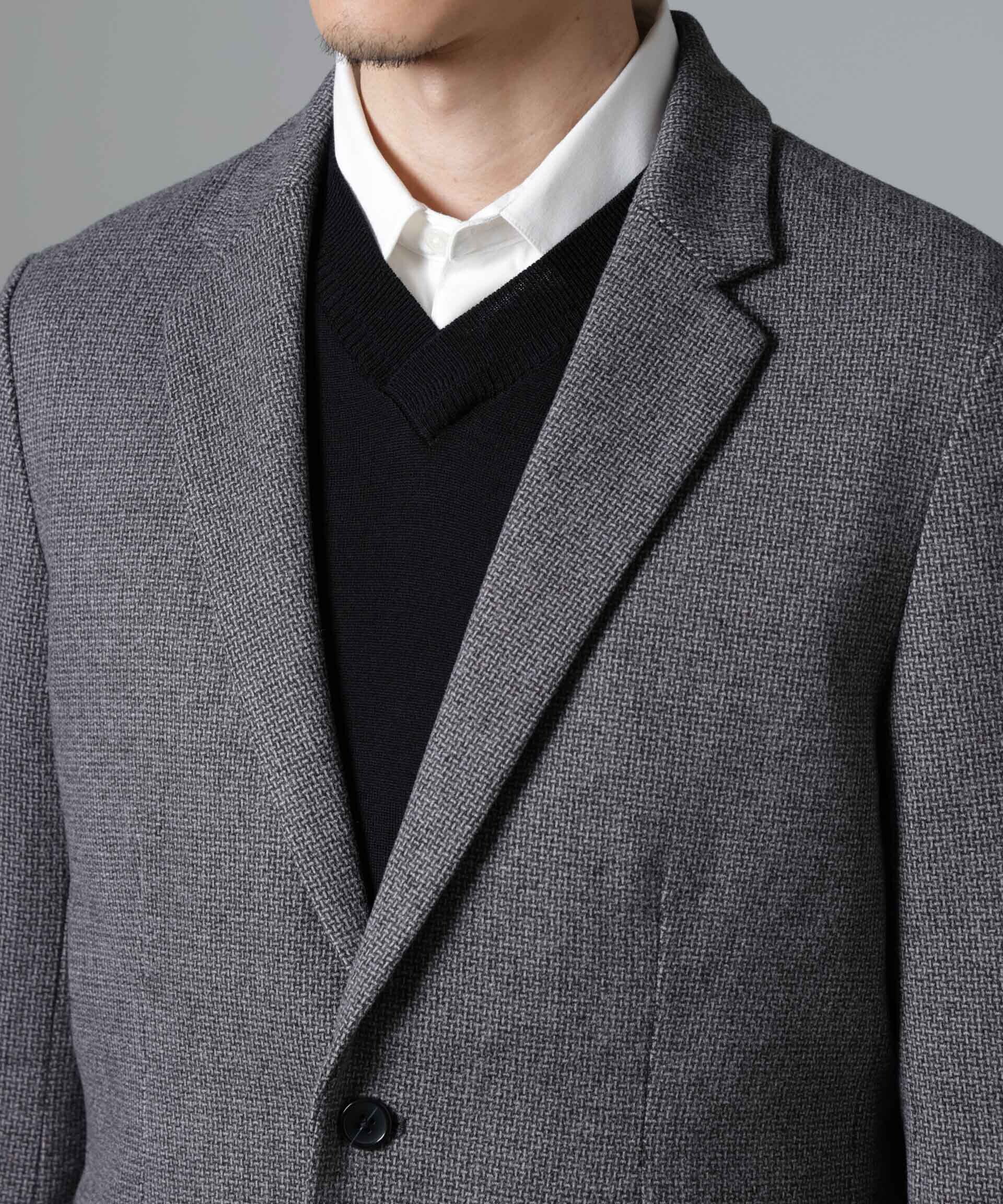 nano･universe「ウォームジャケット(セットアップ可)」|テーラードジャケット|