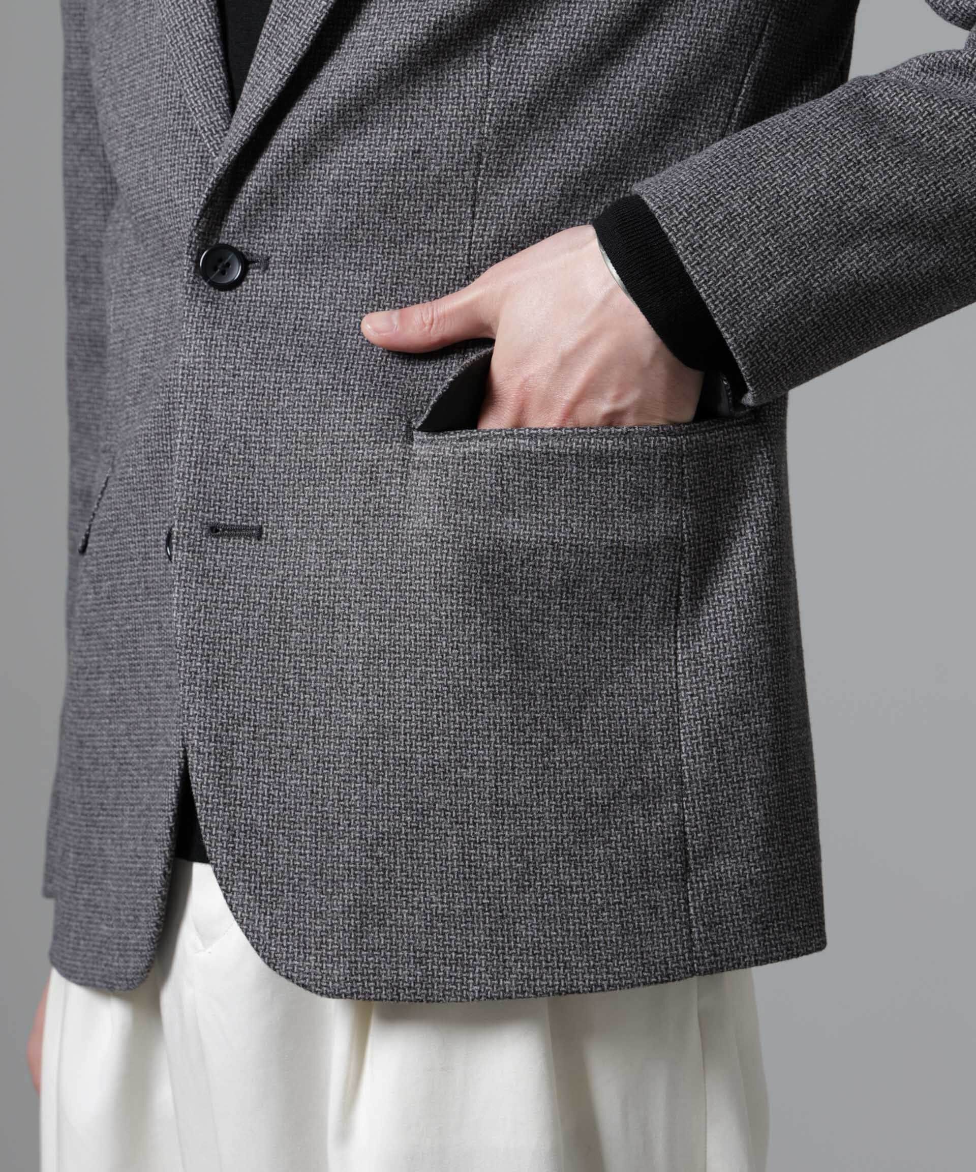 nano･universe「ウォームジャケット(セットアップ可)」|テーラードジャケット|