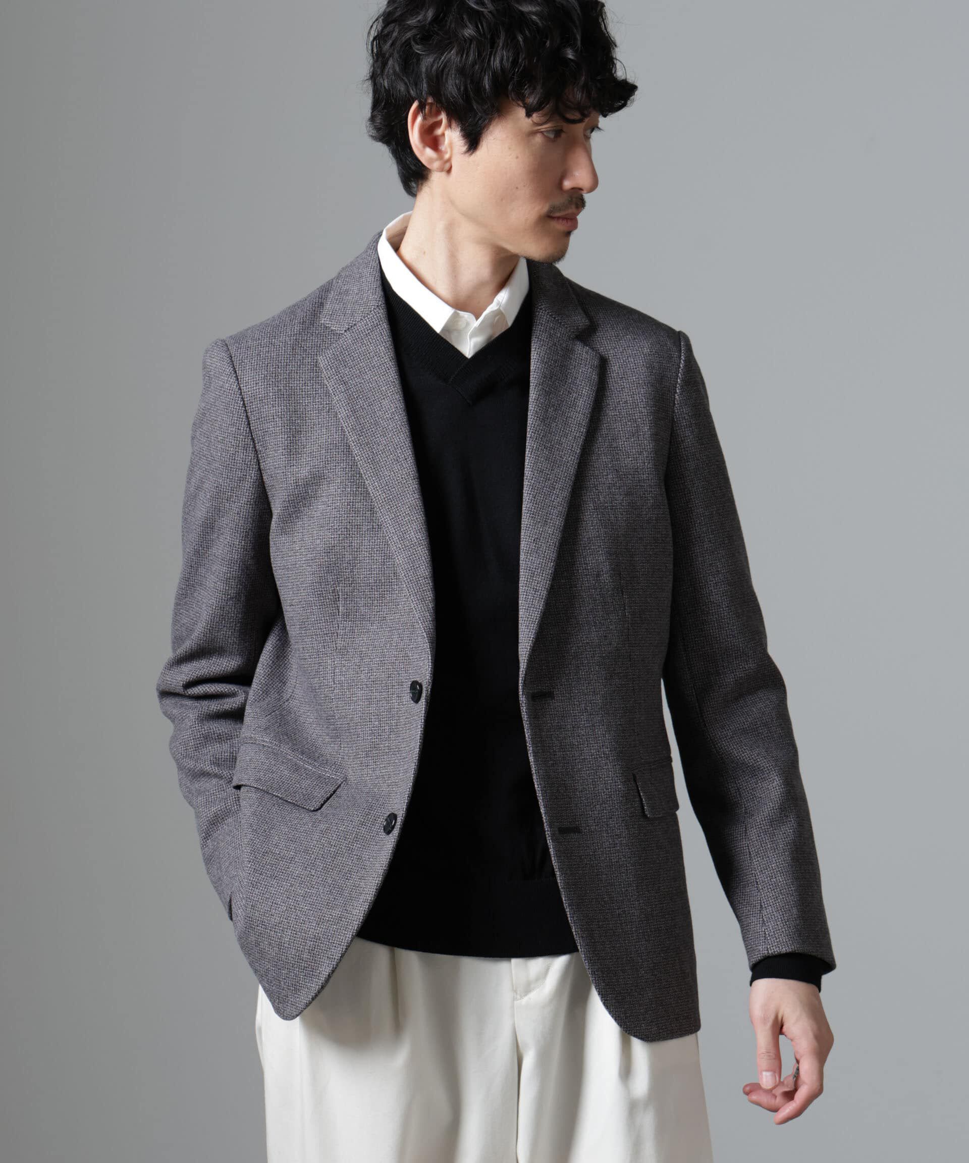 nano･universe「ウォームジャケット(セットアップ可)」|テーラードジャケット|