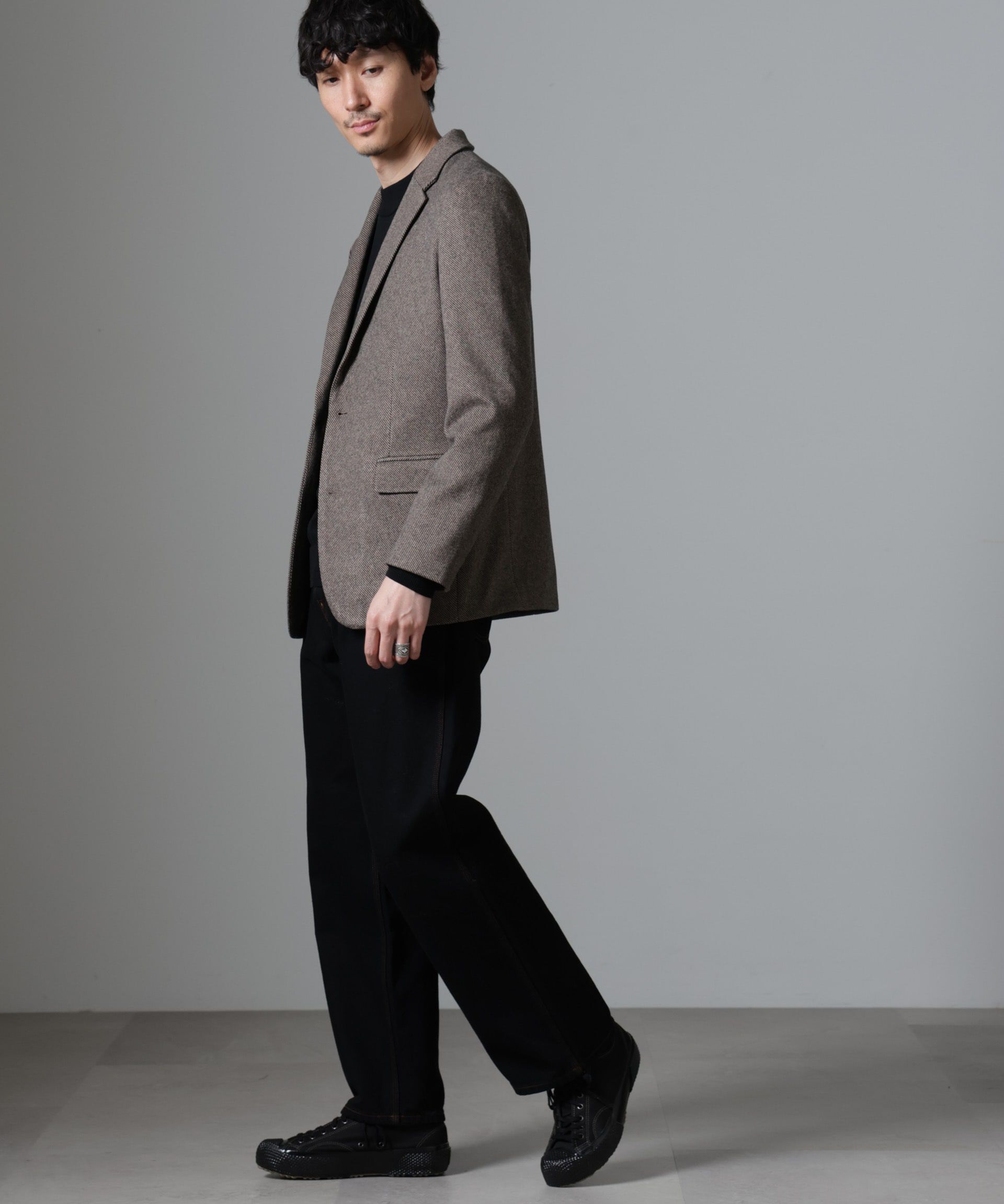 nano･universe「ウォームジャケット(セットアップ可)」|テーラードジャケット|