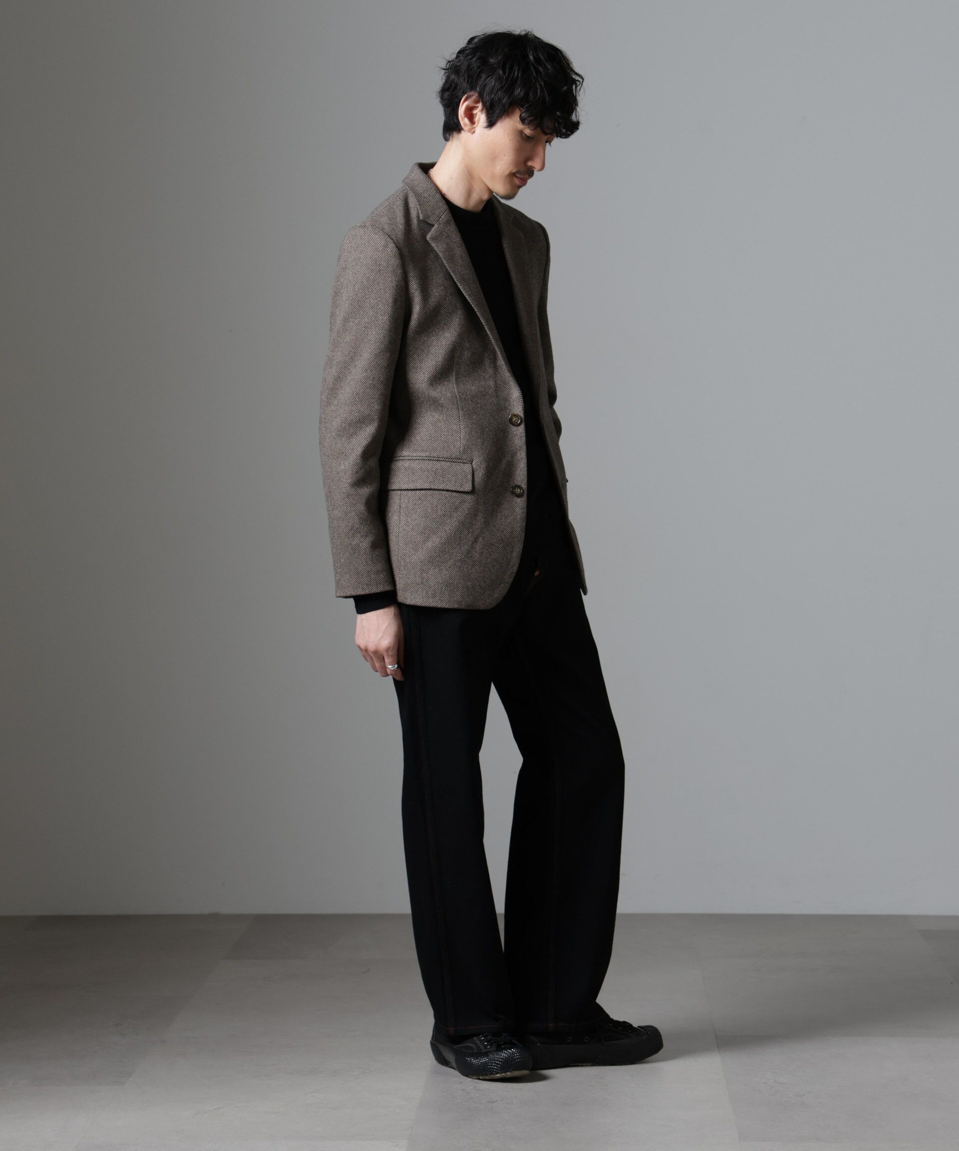 nano･universe「ウォームジャケット(セットアップ可)」|テーラードジャケット|