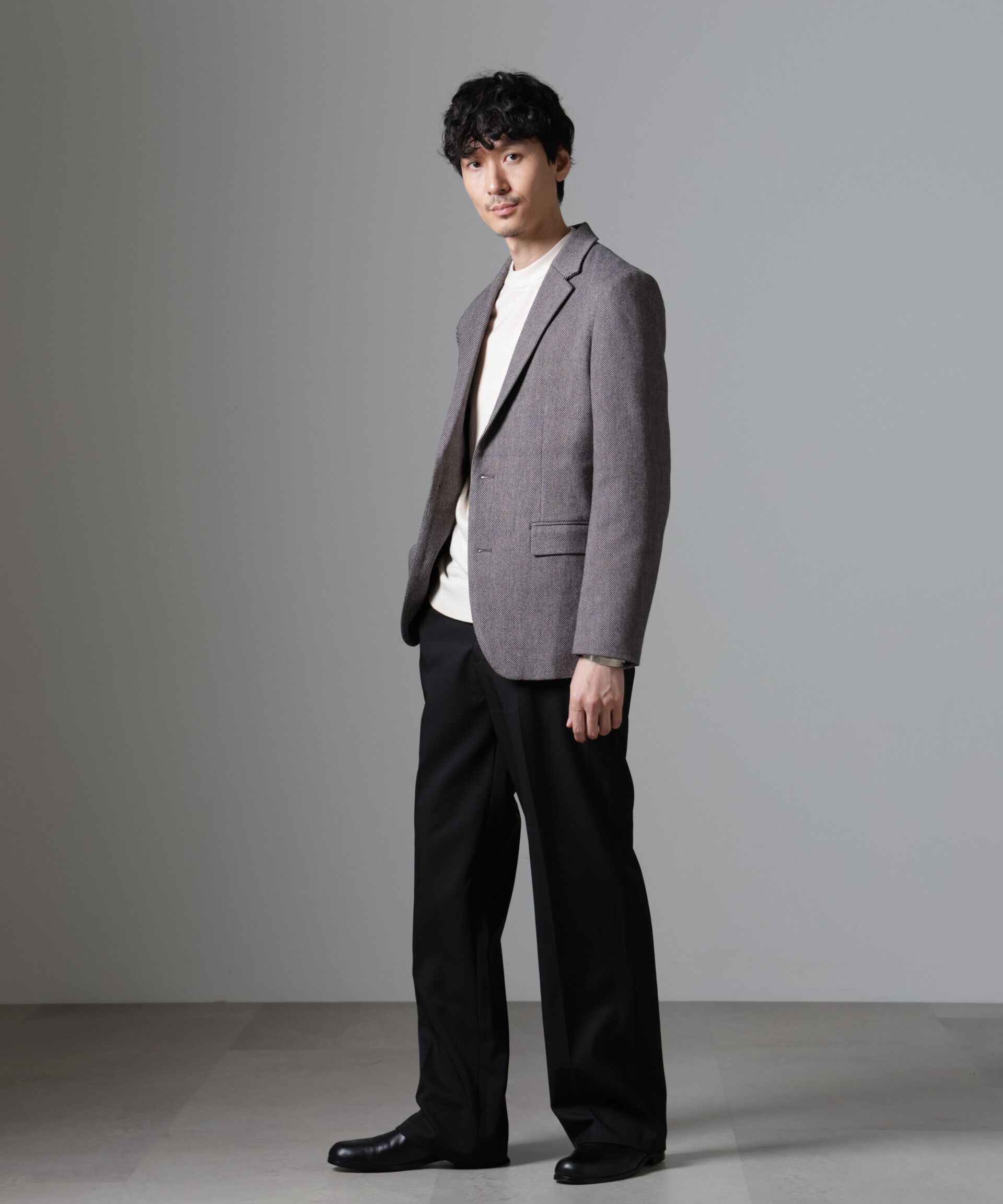 nano･universe「ウォームジャケット(セットアップ可)」|テーラードジャケット|