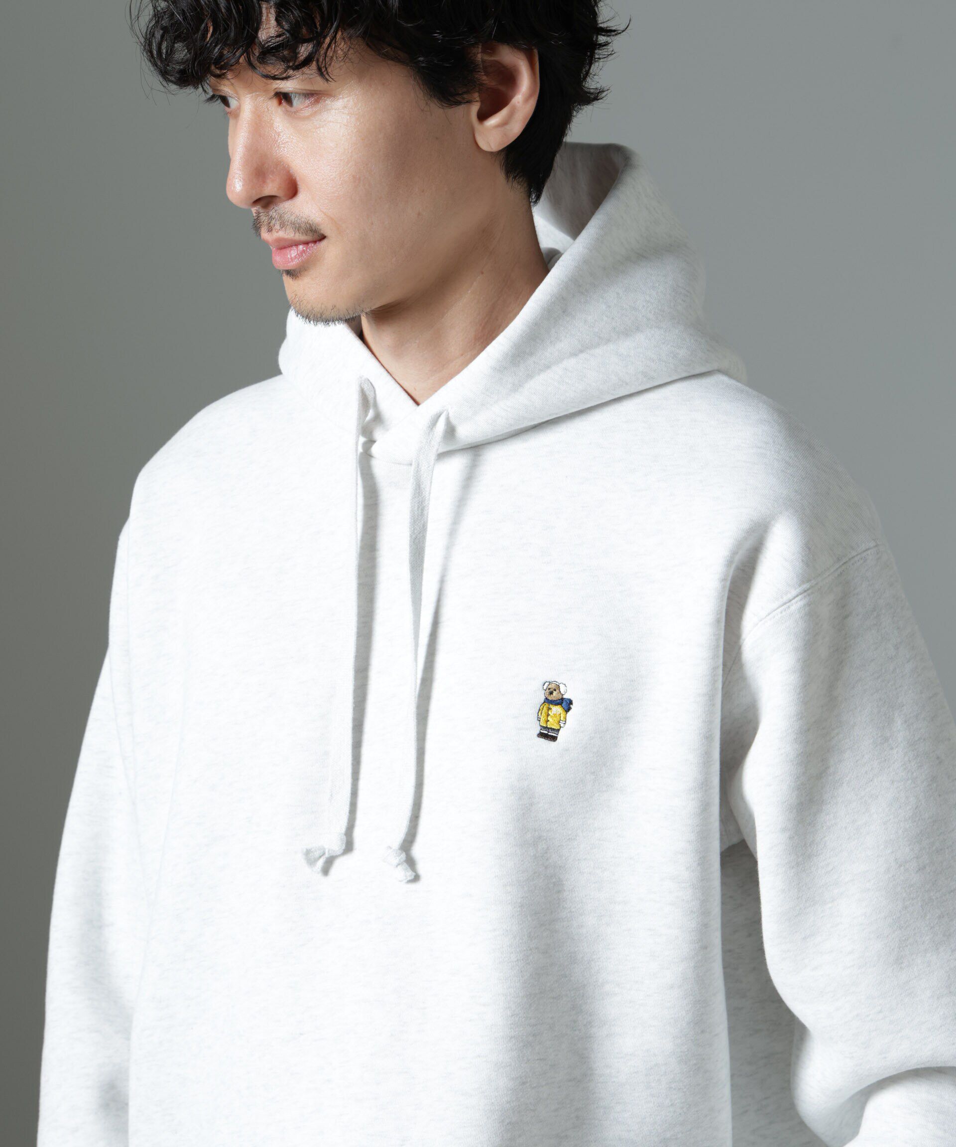 nano･universe「ナノベア 裏起毛フーディー 長袖 2」|Tシャツ・カットソー|