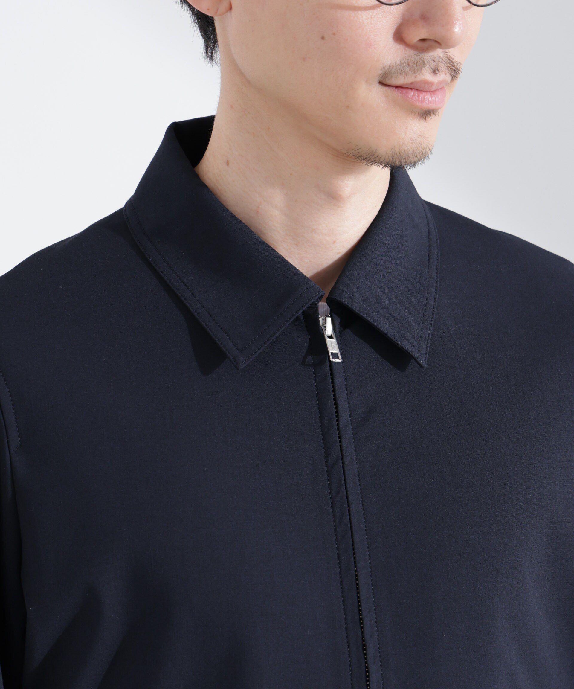 nano･universe「TRPu ZIPブルゾン」|ブルゾン・スタジャン|