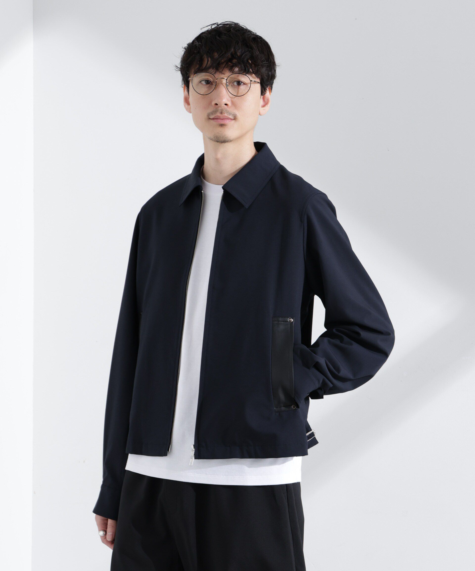 nano･universe「TRPu ZIPブルゾン」|ブルゾン・スタジャン|