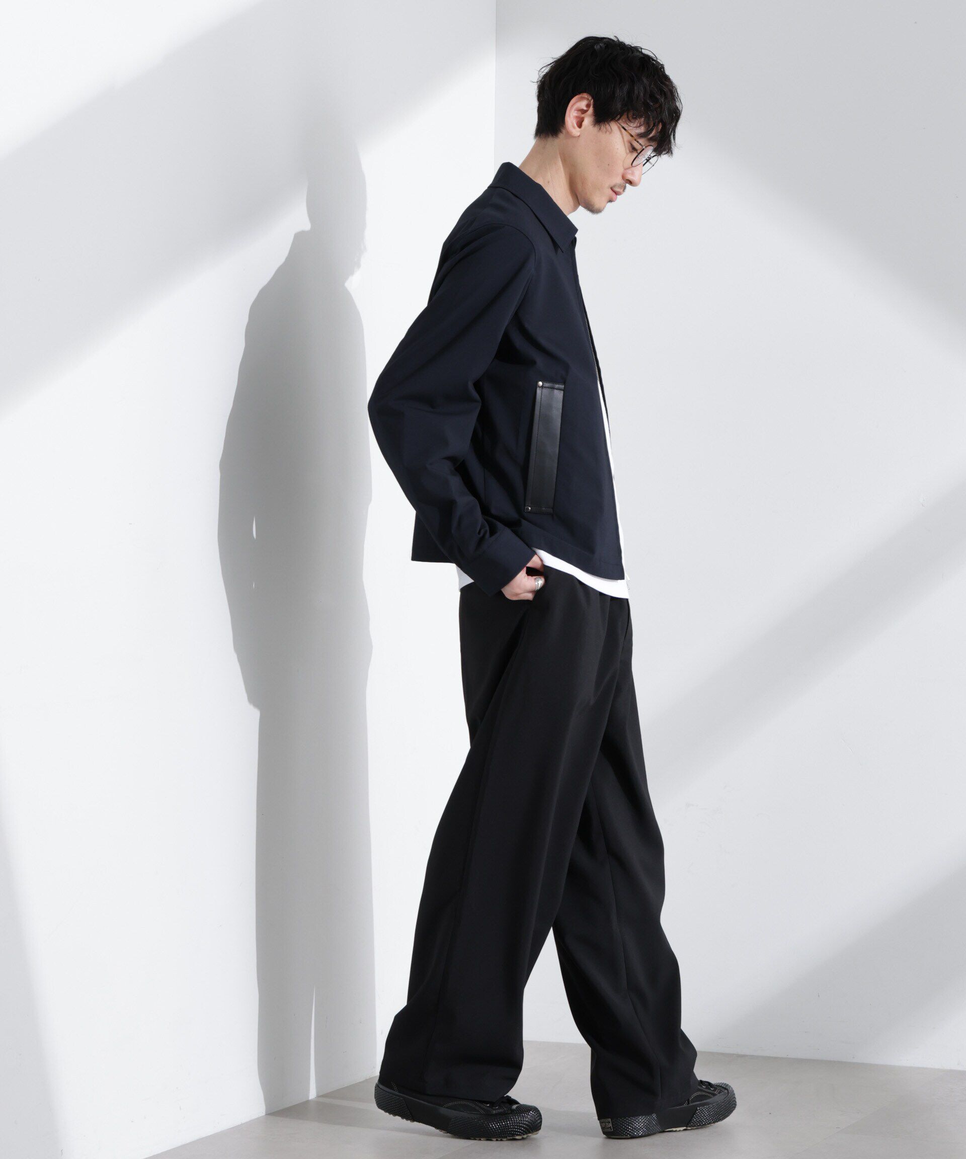 nano･universe「TRPu ZIPブルゾン」|ブルゾン・スタジャン|