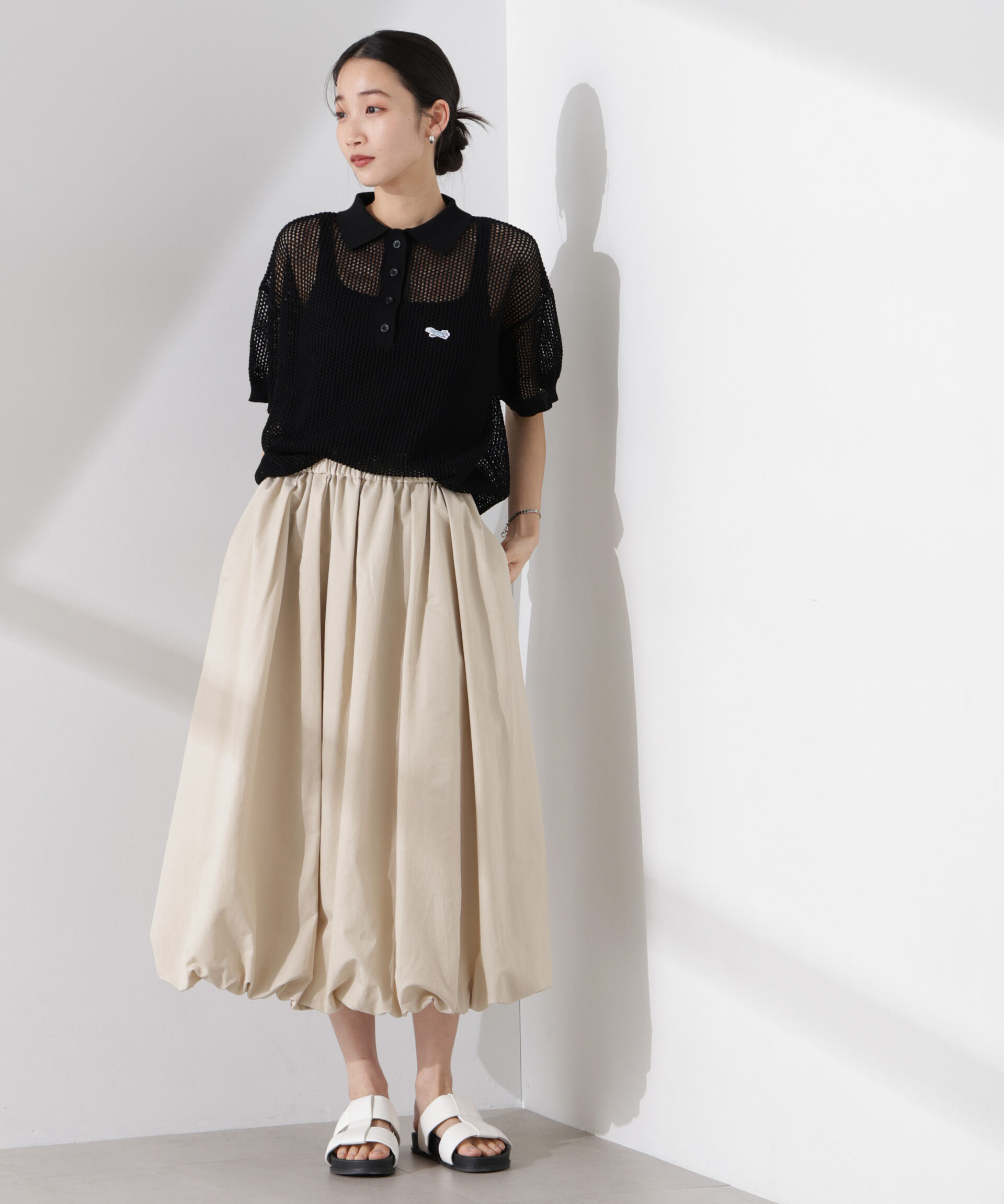 nano･universe「バルーンスカート」|スカート|