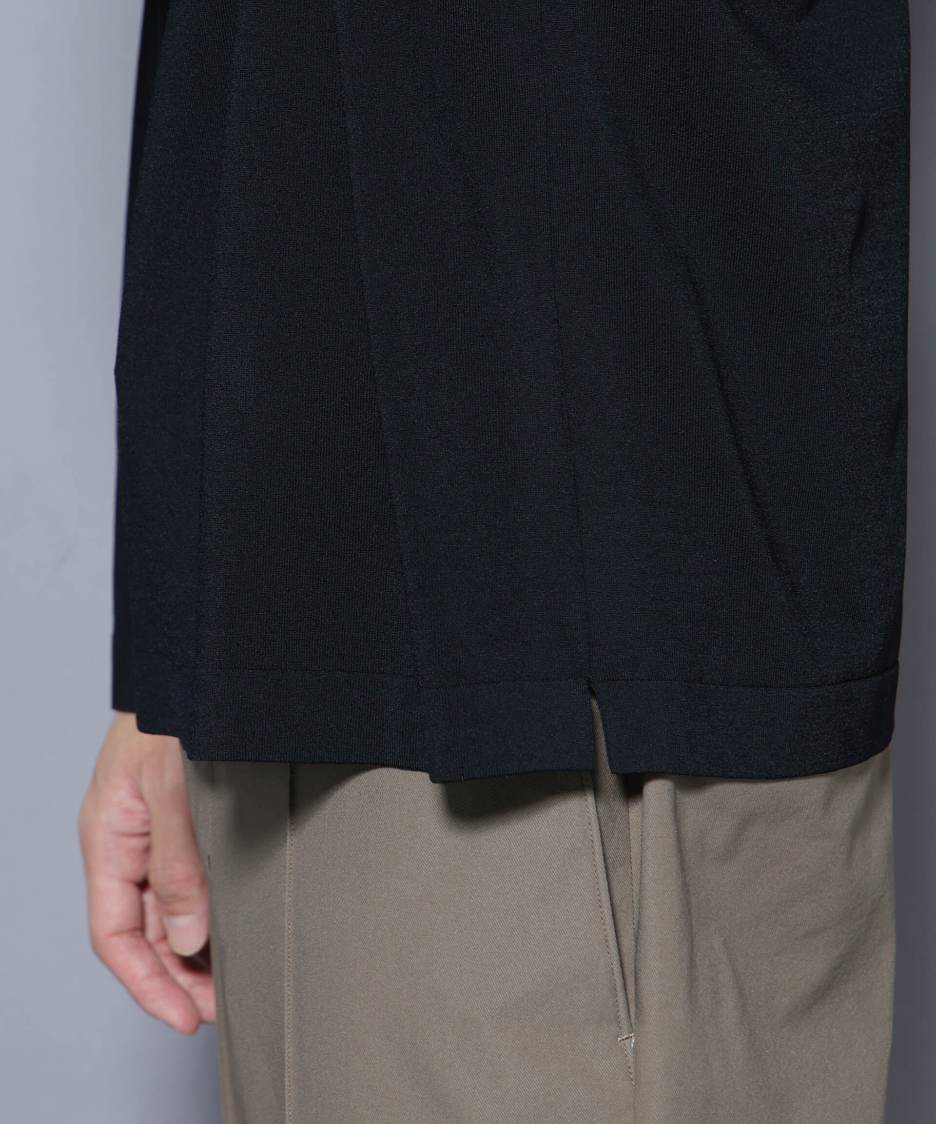 nano･universe「「ELITE 7 FUNCTION」クルーネックニット」|ニット・セーター|