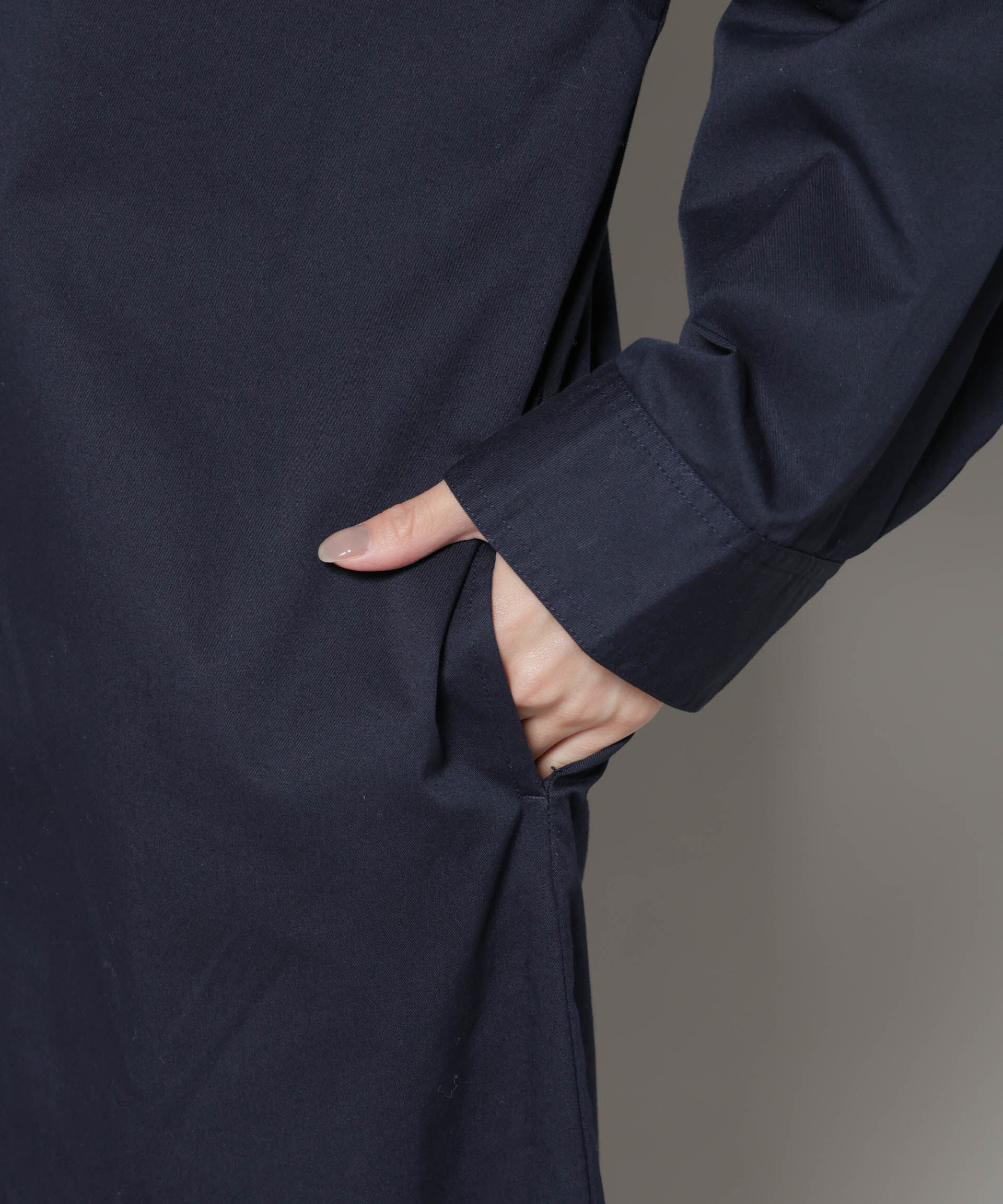 nano･universe「テーラードカラーロングワンピース」|ワンピース|