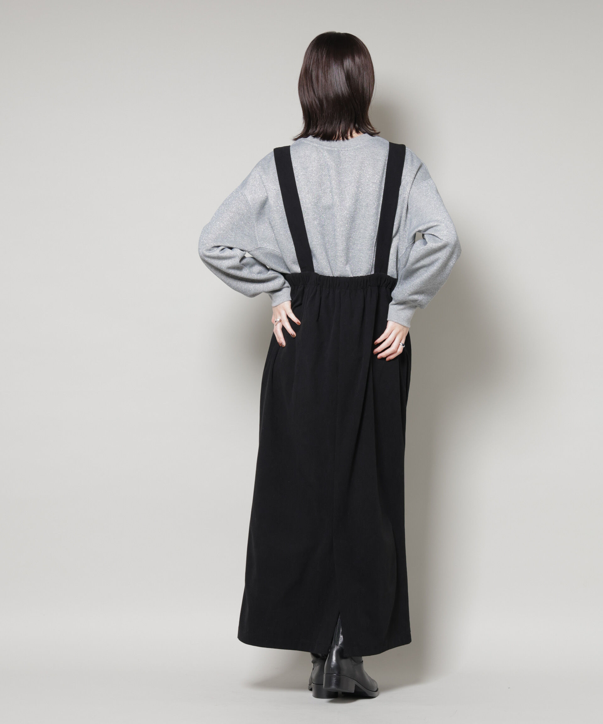 nano･universe「ラメ裏毛トップス」|Tシャツ・カットソー|