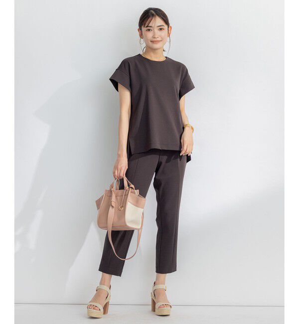 組曲「【吸湿・冷感・UVケア】スタイルアップジャージー パンツ」|その他|