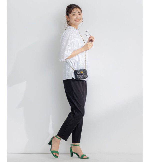 組曲「【吸湿・冷感・UVケア】スタイルアップジャージー パンツ」|その他|