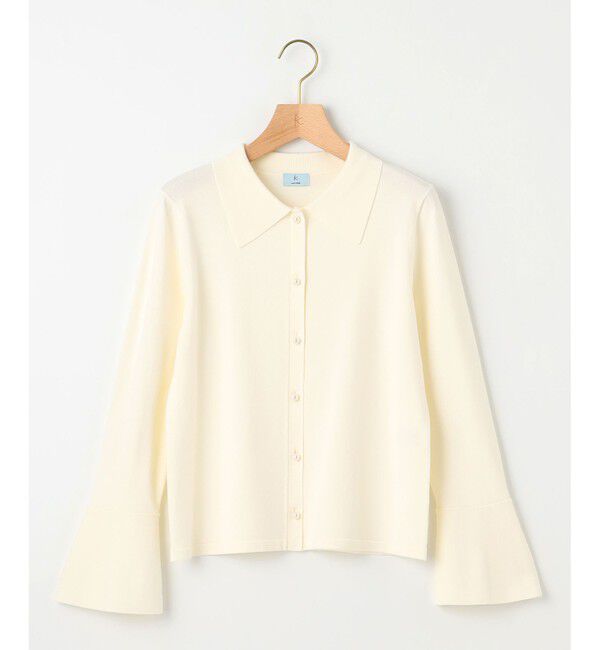 組曲「フレアスリーブニットポロ」|ニット・セーター|