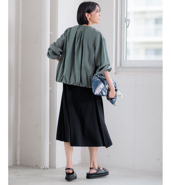 23区「【接触冷感/速乾】シアータンブラー ブルゾン」|ブルゾン・スタジャン|