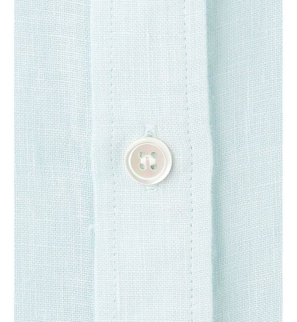 23区「【Oggi7月号掲載/洗える】LIBECOリネン クロップド デザイン シャツ」|シャツ・ブラウス|