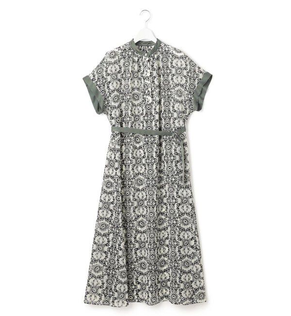 23区「【一部店舗限定/速乾性/洗える】モノトーンプリント ワンピース」|ワンピース|