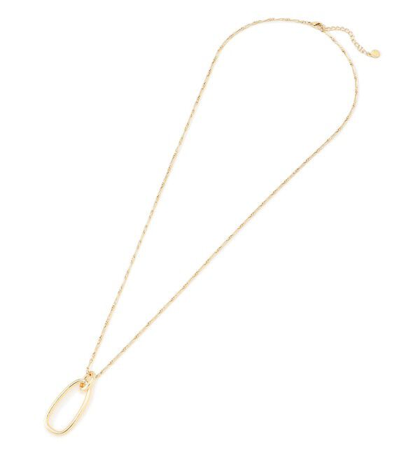 23区「オーバルトップ ネックレス」|ネックレス|