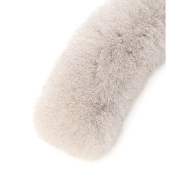 23区「リアルファー ティペット」|マフラー|