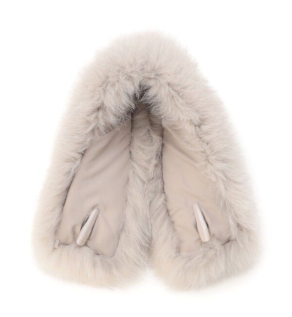 23区「リアルファー ティペット」|マフラー|