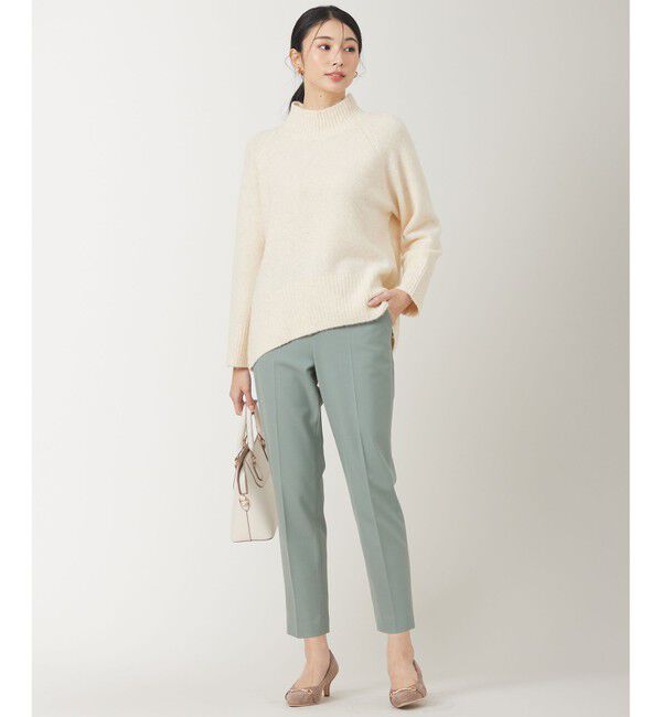 ANY SIS「 【大人百花掲載 ヨンアさん着用】ハイネックバックポイント ニット」|ニット・セーター|