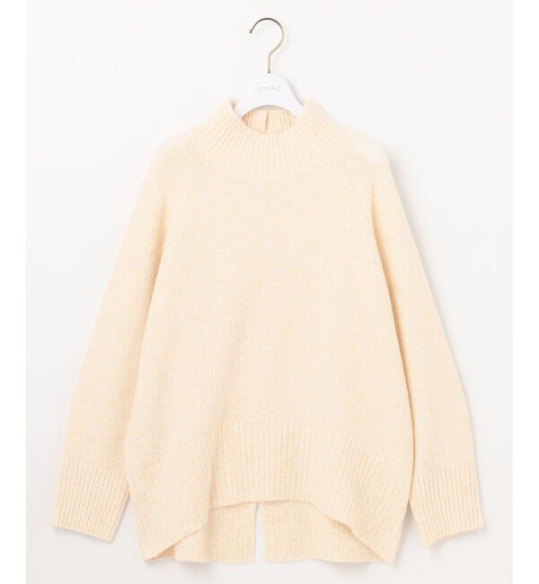 ANY SIS「 【大人百花掲載 ヨンアさん着用】ハイネックバックポイント ニット」|ニット・セーター|