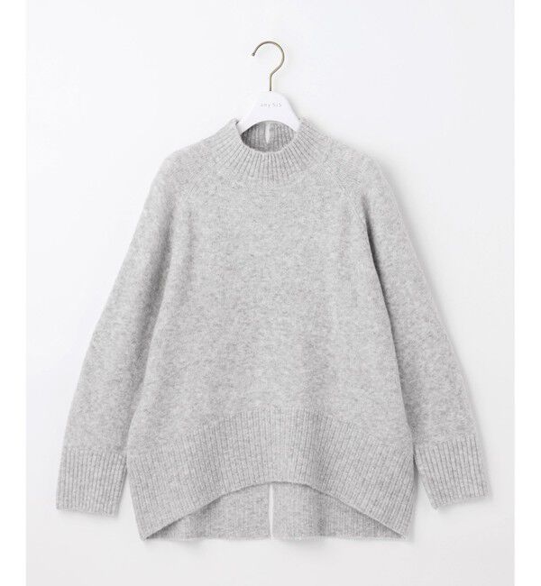 ANY SIS「 【大人百花掲載 ヨンアさん着用】ハイネックバックポイント ニット」|ニット・セーター|