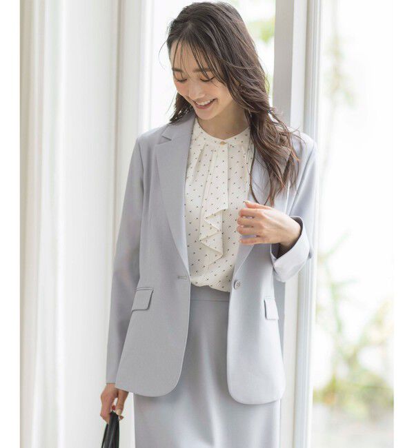 any SiS「【UVカット / 接触冷感 / 吸水速乾】スマートビューティストレッチ テーラードジャケット」|テーラードジャケット|