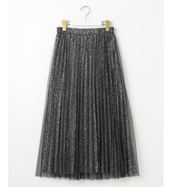 any SiS「【洗える】チュールレイヤードプリーツ スカート」|スカート|
