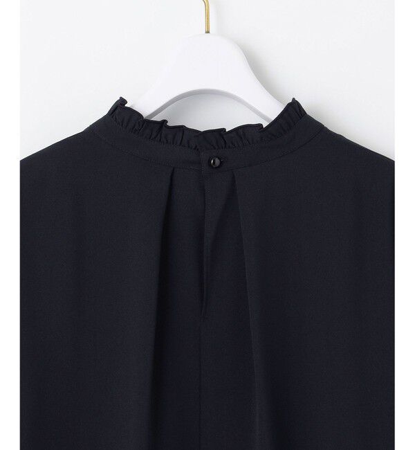 ANY SIS「【洗える】フリルネックスタンド ブラウス」|シャツ・ブラウス|