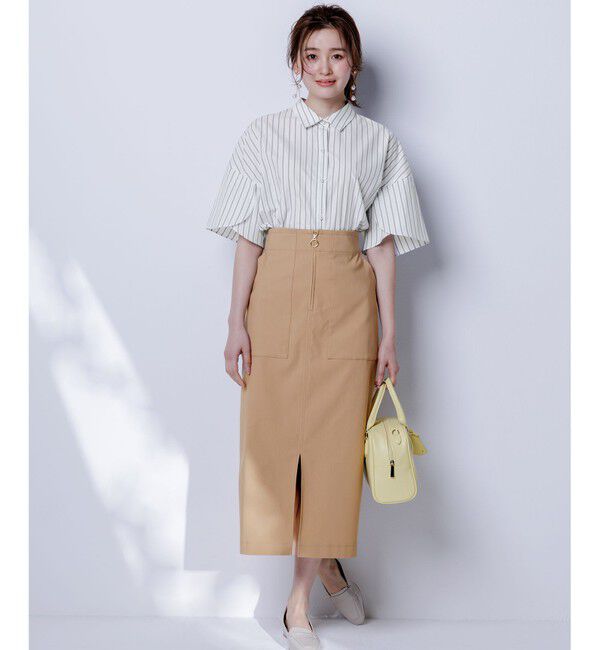 ANY SIS「【洗える】ペタルスリーブ シャツ」|シャツ・ブラウス|