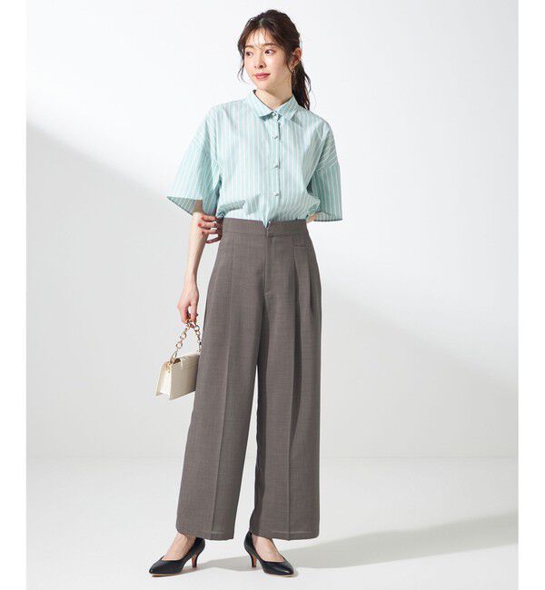 ANY SIS「【洗える】ペタルスリーブ シャツ」|シャツ・ブラウス|